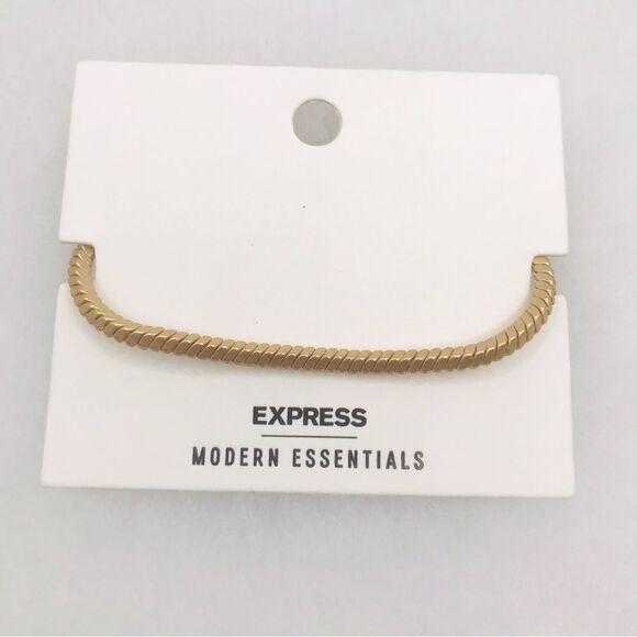 Express Gold-Tone Chain Bracelet - Picture 1 of 5